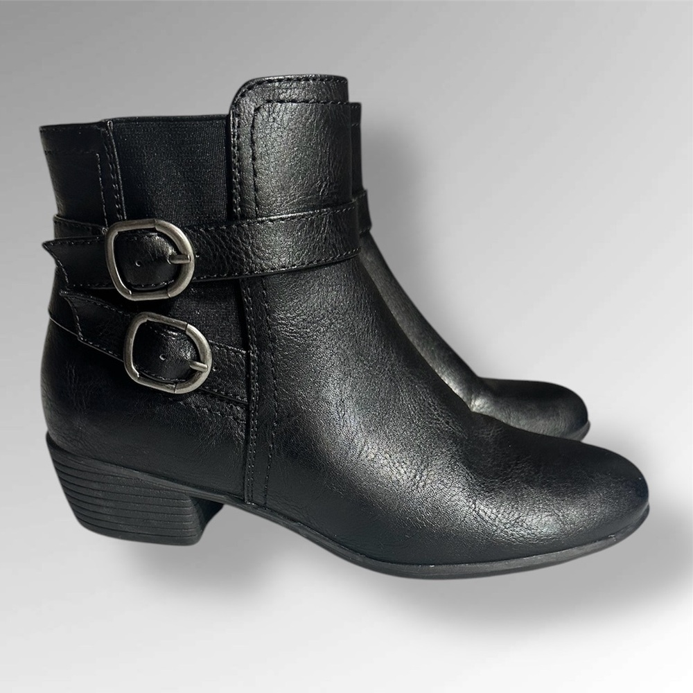 Croft & Barrow Women's Batter Ankle Boots, Black, Size 7.5 M